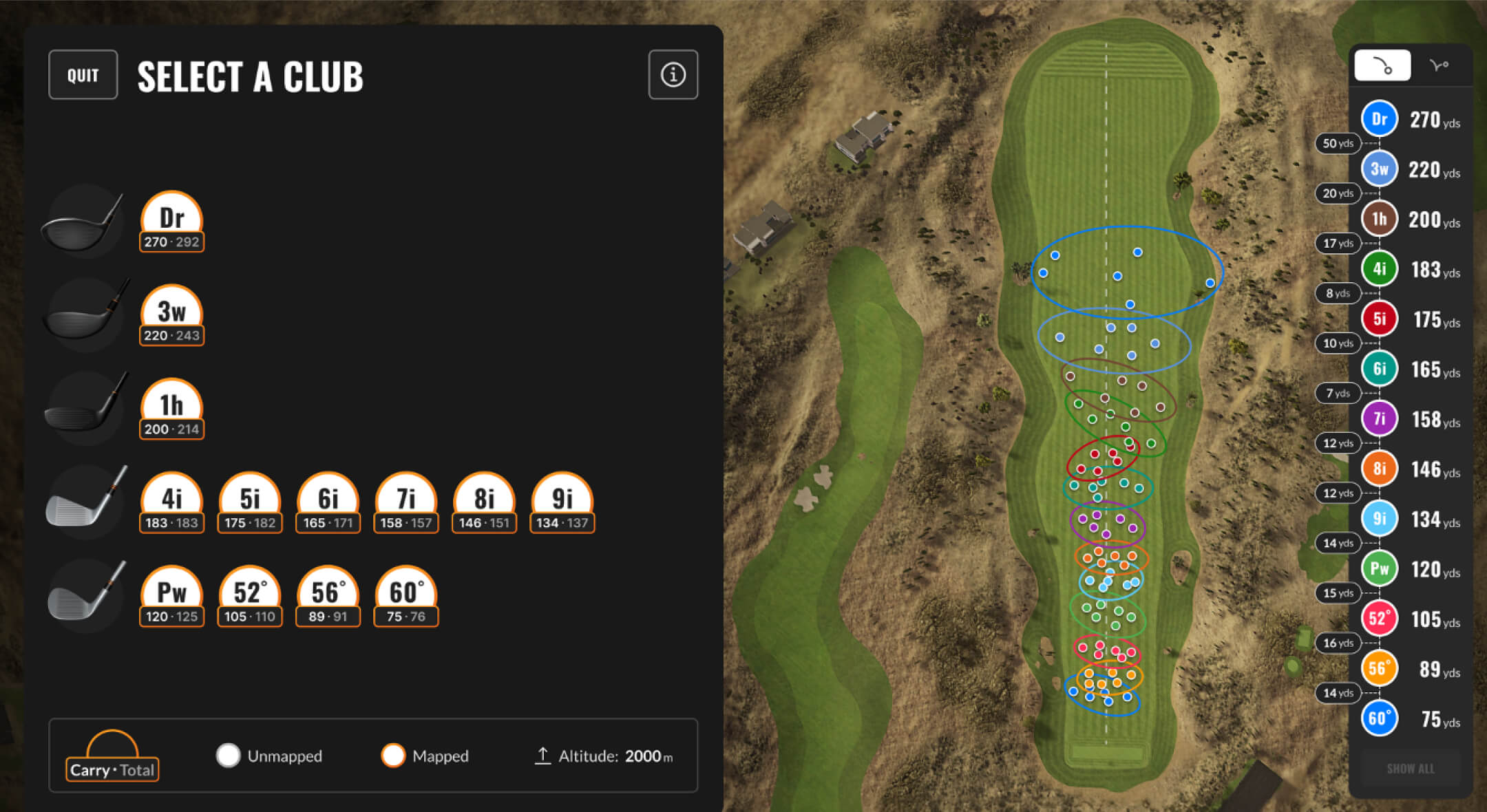 Map My Bag club mapping